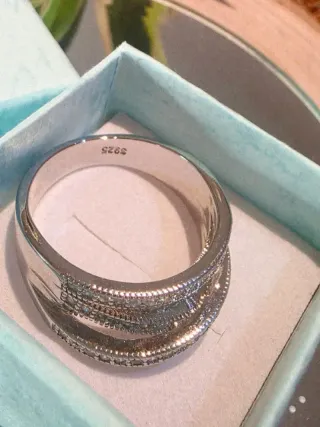 Anillo Plata y Circonitas