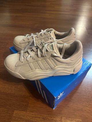 Adidas Superstar Millencon Beige Talla 38 2/3