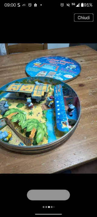 Kinder Happy Hippo Diorama Regie