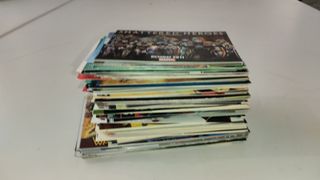 Lote postales,encartes y publicidad de comics