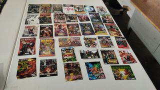 Lote postales,encartes y publicidad de comics