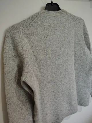 Jersey Massimo Dutti Gris Rombos