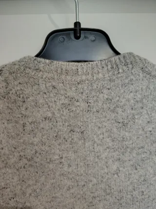 Jersey Massimo Dutti Gris Rombos
