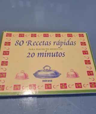 5 libros pequeños de recetas