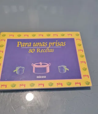 5 libros pequeños de recetas