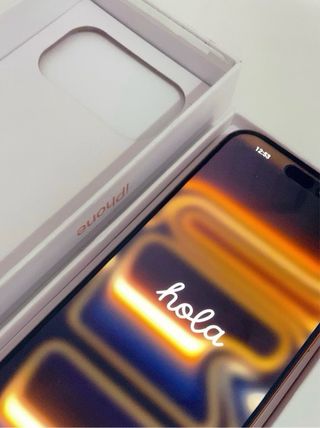 iPhone Dorado/Naranja