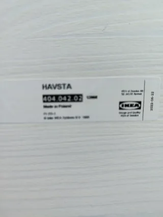 Consola IKEA de pino lacado