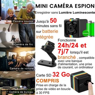 Mini Cámara de Seguridad HD