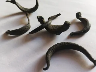 6 Fíbulas Romanas Antiguas