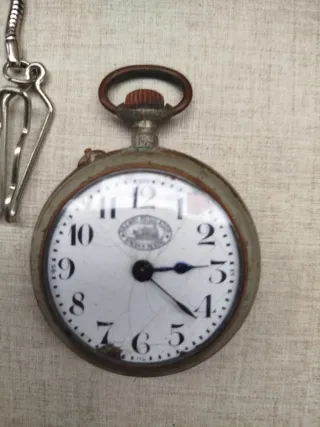 Lote 3 relojes de bolsillos en mal estado