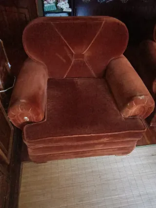 Sofá Tresillo Terciopelo