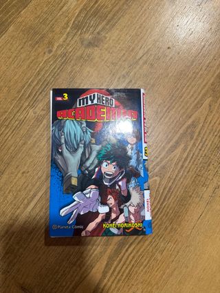 Vol 3 my hero academia en buen estado