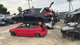 207024 paragolpes trasero volkswagen polo (9n1) gt