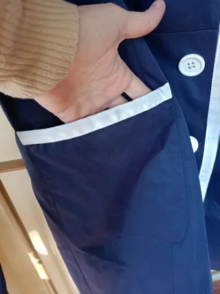 Occasione unica: Trench Camomilla blu navy nuovo