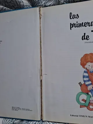 Las primeras palabras de teo cuento