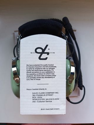 Cascos Aviación David Clark H10-26 Nuevos