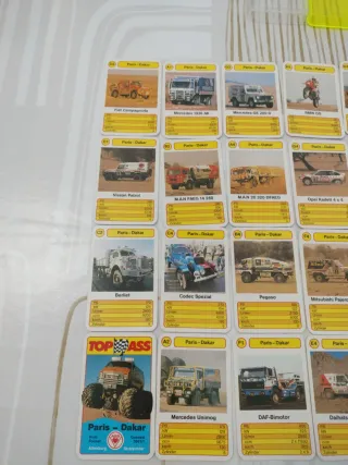 Juego de cartas Paris - Dakar ASS