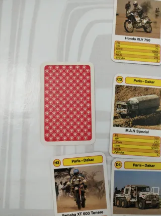 Juego de cartas Paris - Dakar ASS