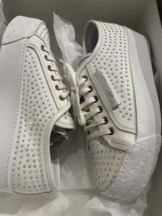 Scarpe Blumarine strass Swarovski Tg 40