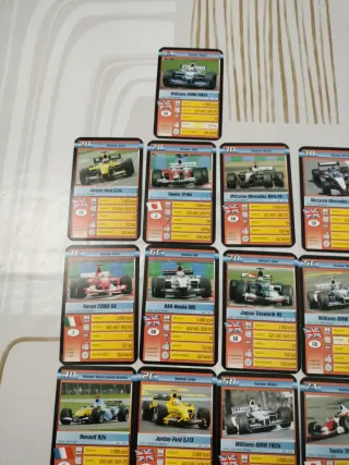 Juego de cartas Super Trumpf Pole Position