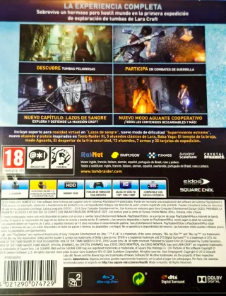 Rise of the Tomb Raider PS4 Edición 20 Aniversario