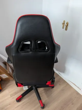 Silla Gamer Negra y Roja