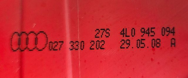 4L0945094A PILOTO TRASERO DERECHO AUDI Q7 (4L)