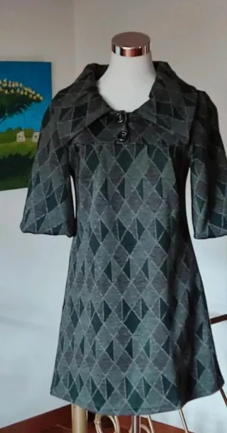 Vestito donna fantasia rombi