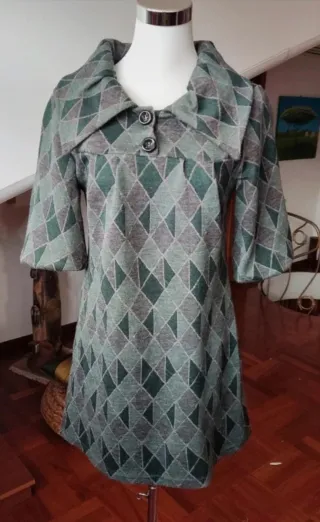 Vestito donna fantasia rombi