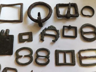 Lote Hebillas Antiguas Medievales