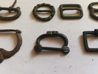 Lote Hebillas Antiguas Medievales