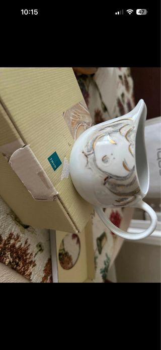 Lattiera Angelo Thun in porcellana