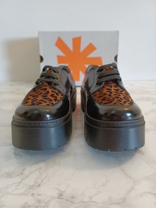 Zapatos Art Talla 38 Leeds Animal Print