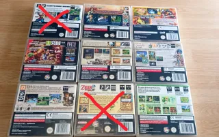 Lote Juegos Nintendo DS: Zelda, DQ, FF
