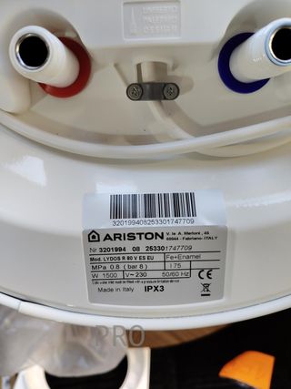 Termo Electrico 80 L - ARISTON
