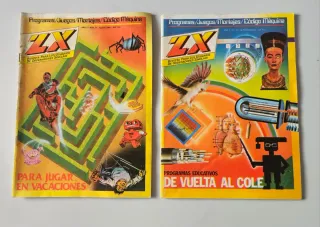 Lote Revistas ZX Spectrum Sinclair