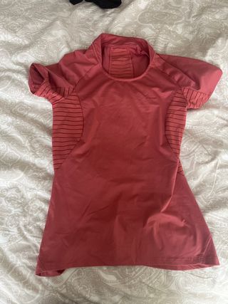 Camiseta senderismo Quechua rosa