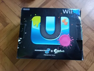 Nintendo Wii U Mario Kart 8 + Splatoon Premium Pac