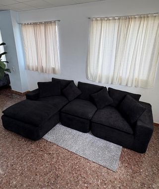 Sofá Modular Paola Negro