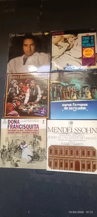 Lote Vinilos LP: Pop, Rock, Disco y Clásicos