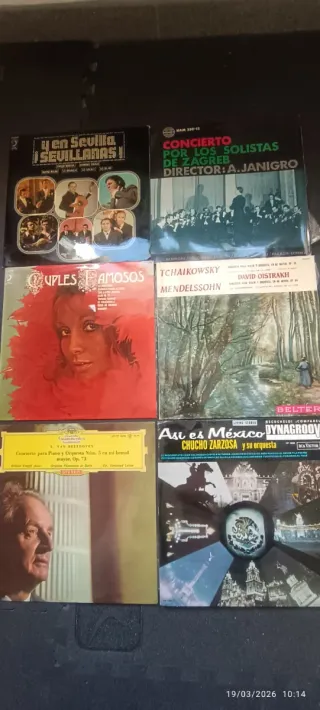 Lote Vinilos LP: Pop, Rock, Disco y Clásicos