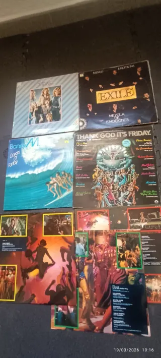 Lote Vinilos LP: Pop, Rock, Disco y Clásicos