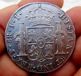 Moneda Antigua Plata 8 Reales
