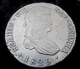 Moneda Antigua Plata 8 Reales