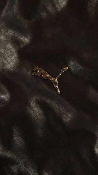 Giacca primaverile Puma marrone scuro cappuccio