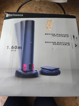 Saco de boxeo hinchable