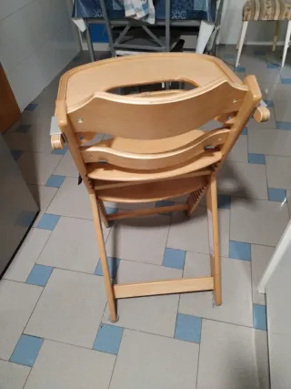 Silla de comer bebé Bebeconfort madera