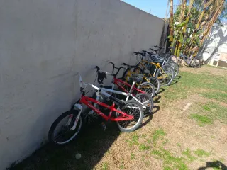 Lote de 8 bicicletas