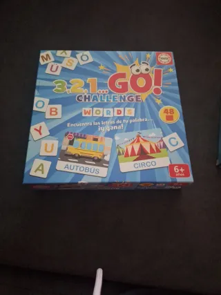 Juego de mesa Educa 3.2.1 ¡GO! Challenge Words
