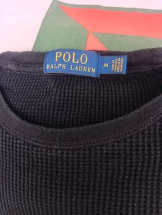 Polo Ralph Lauren Jersey Negro Talla M